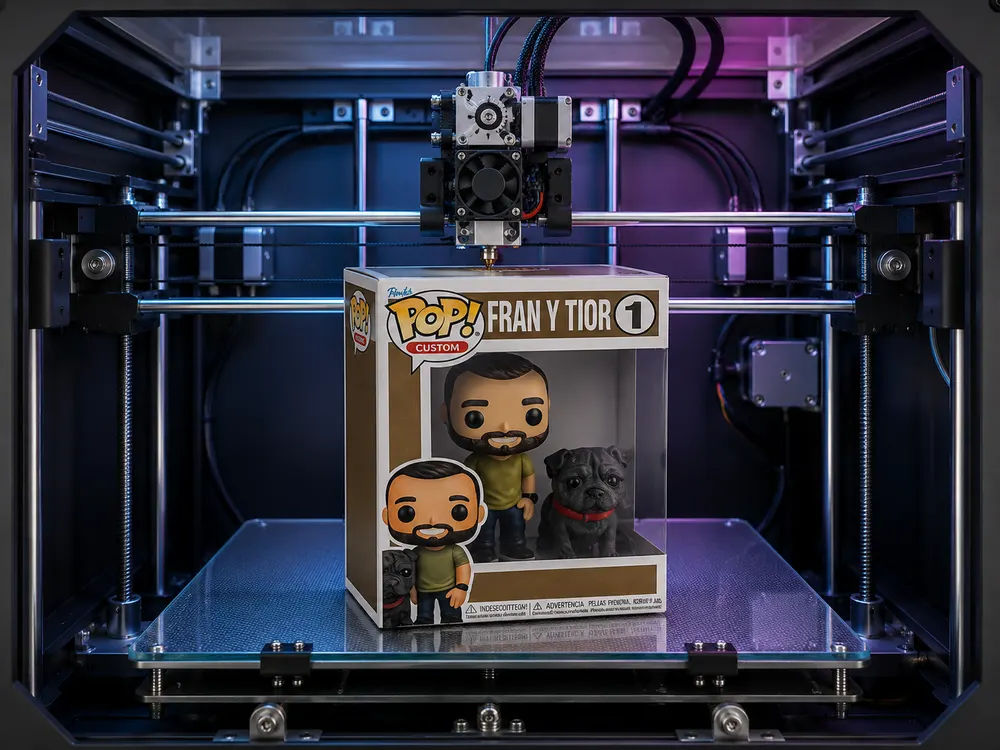 Fran y Thor — Funko personalizado